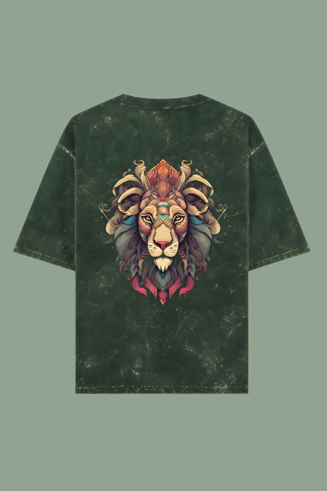 Unisex Acid Washed Oversized T-shirts