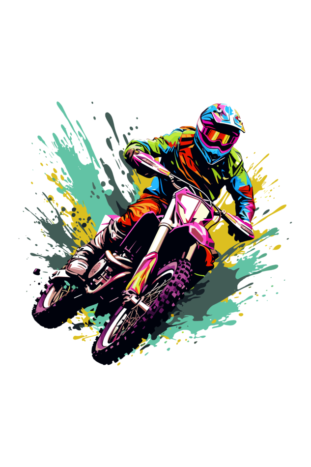 Dripping MudBike