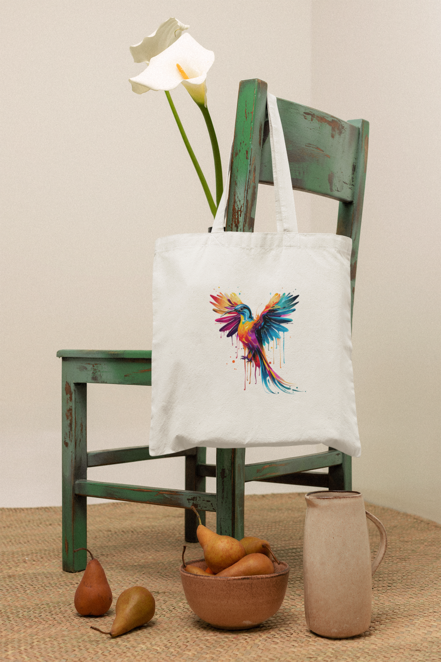 Tote Bag : Dripping Bird