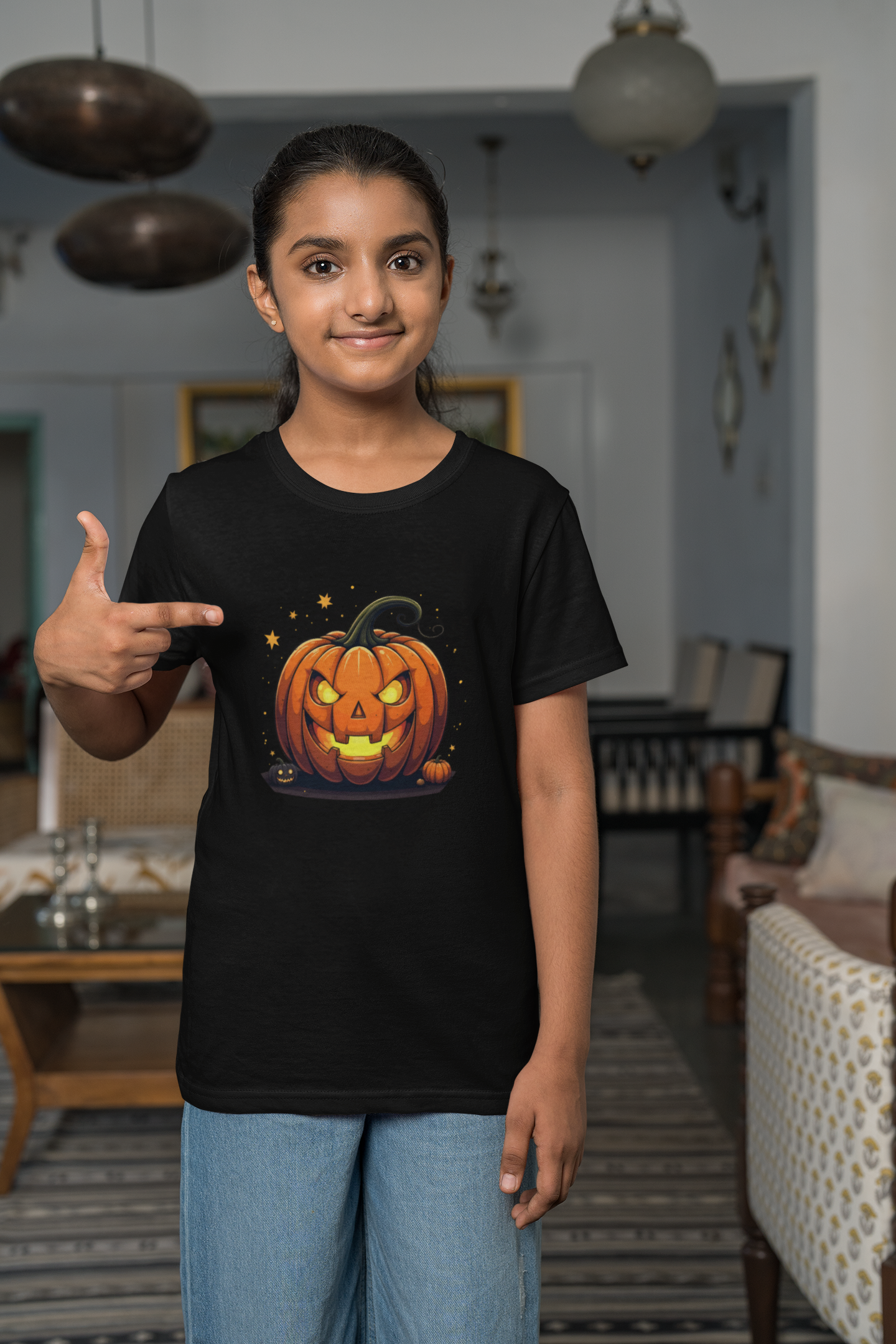Girls : Halloween Pumpkin