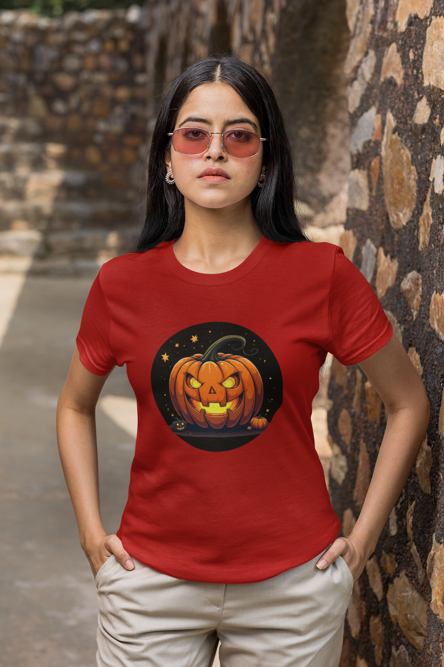 Women : Halloween Pumpkin