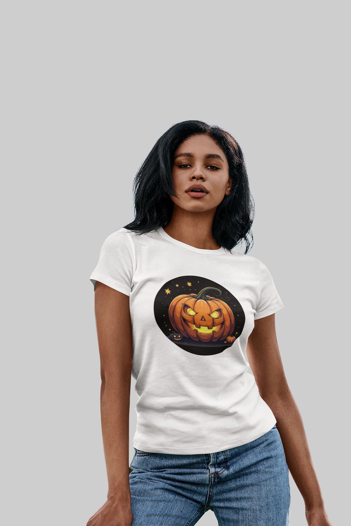Women : Halloween Pumpkin