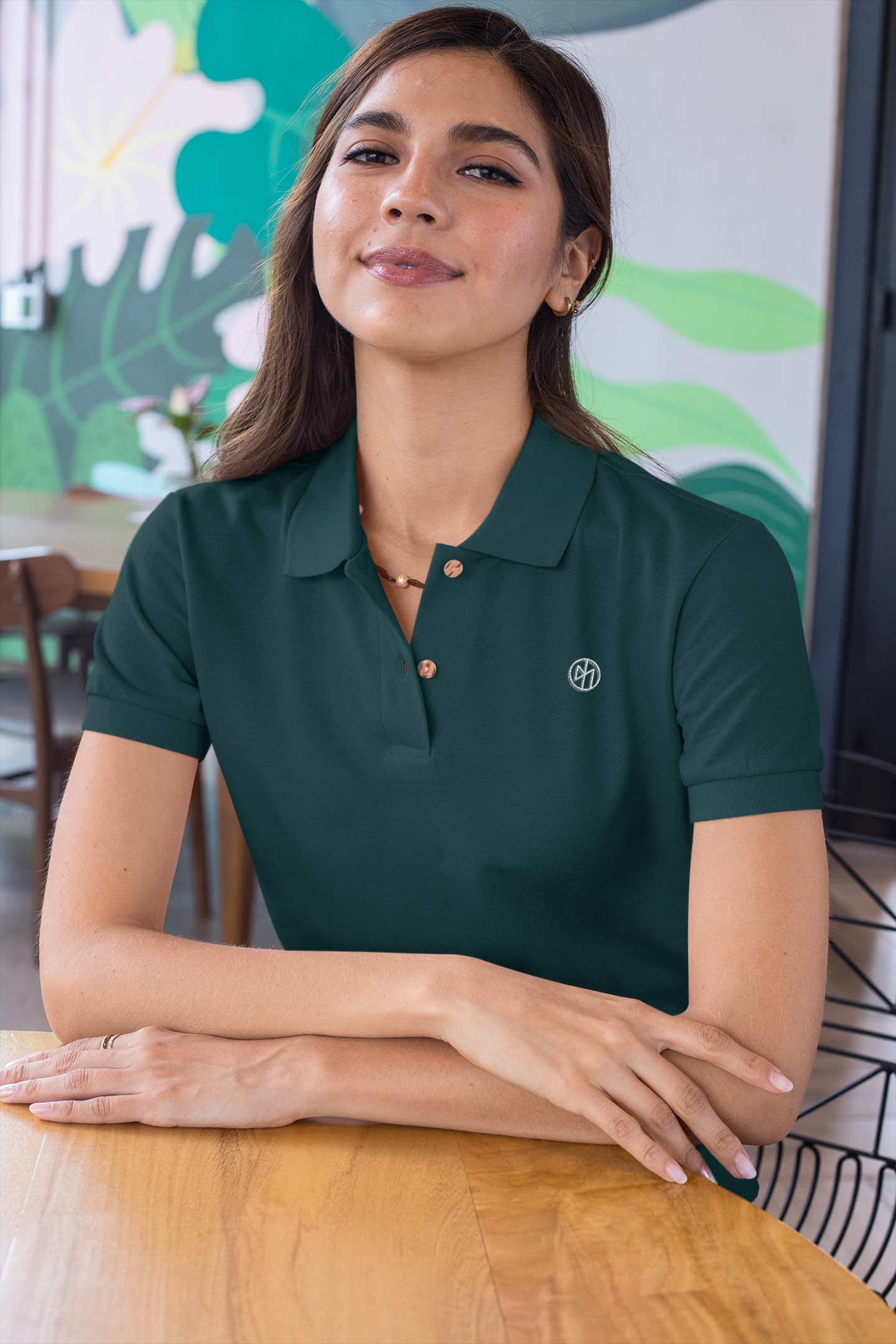 Polo T-Shirt : Qlooch Opal