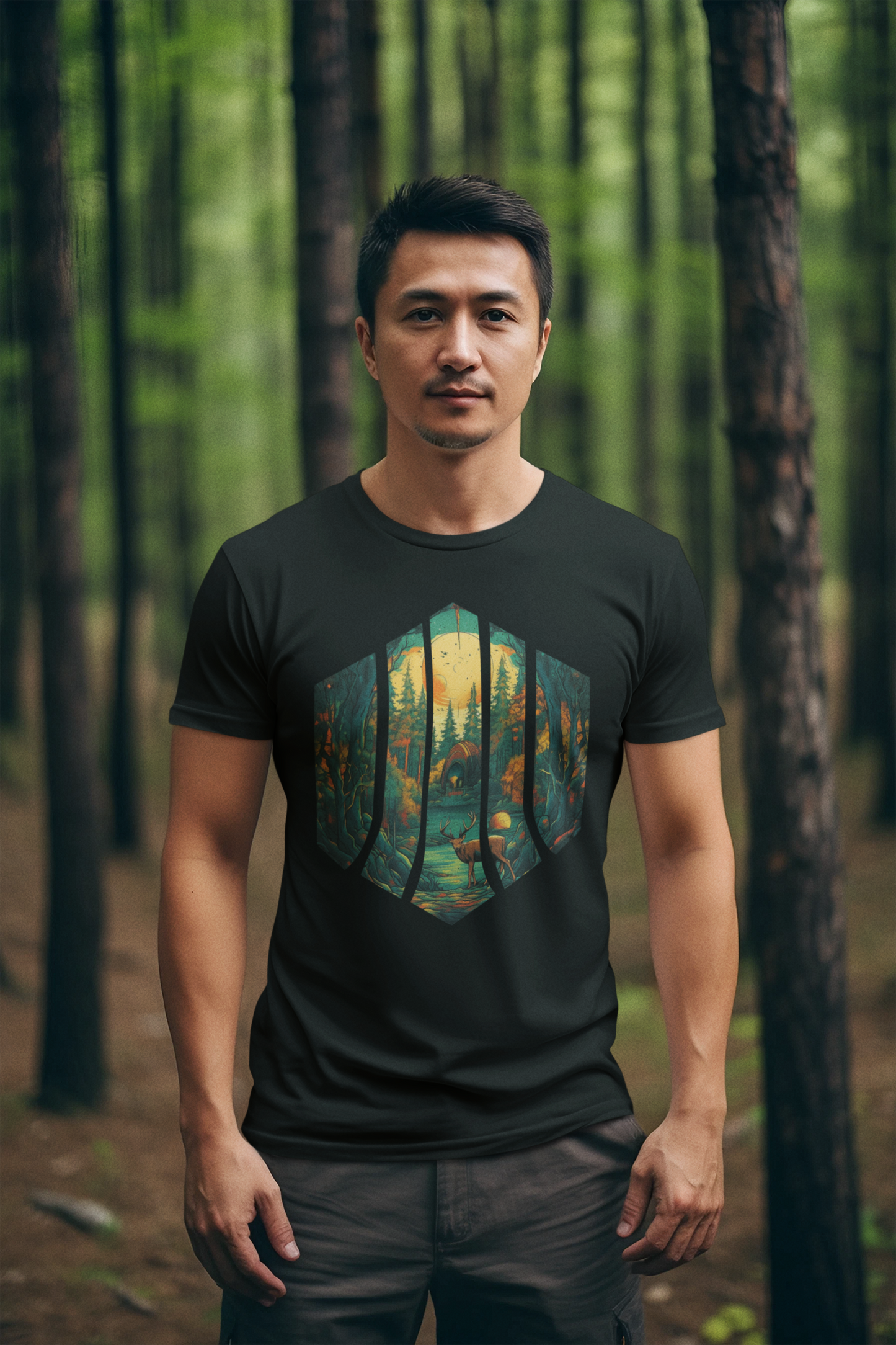 Striped Forest Deer