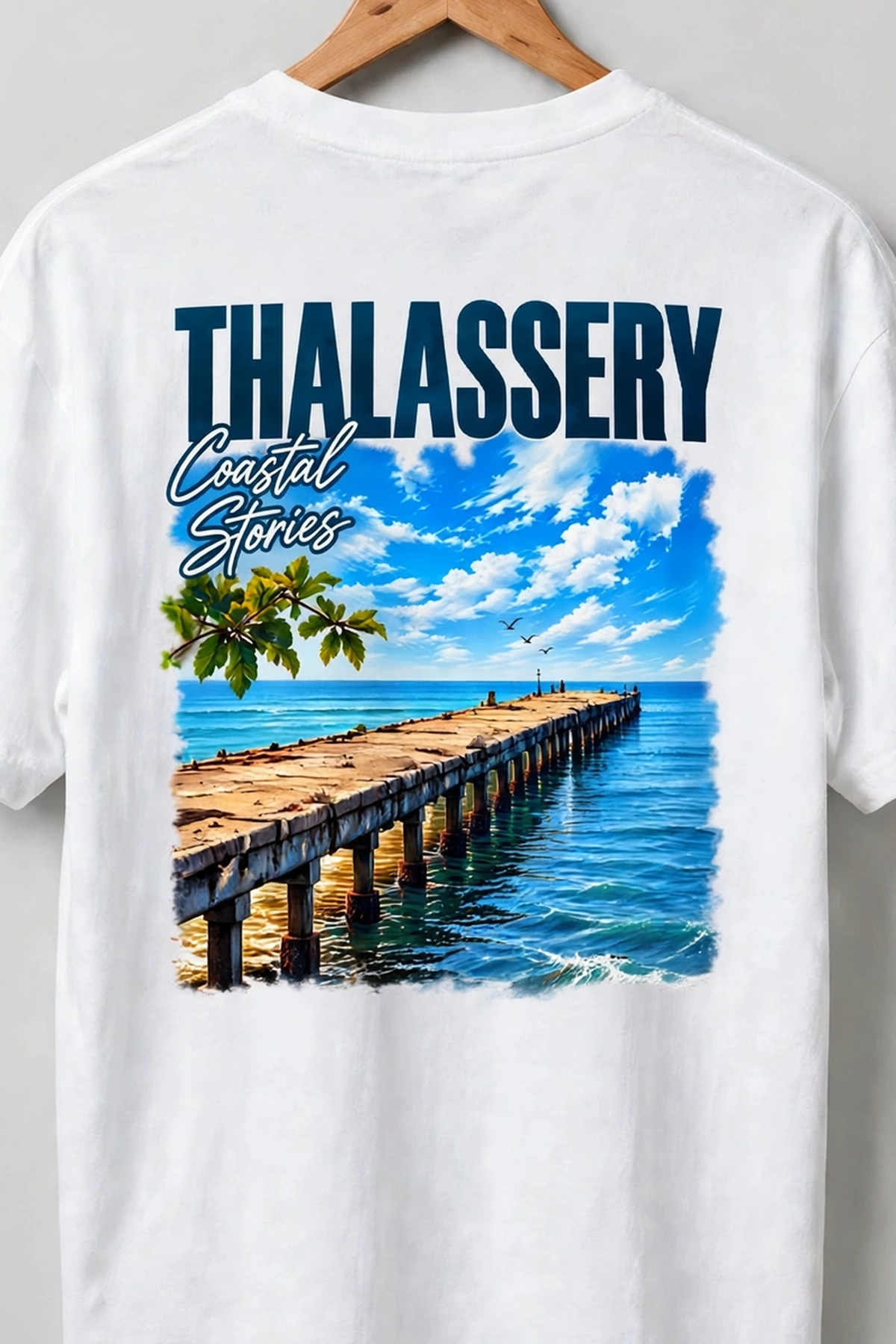 Unisex Oversized: Thalassery Blues