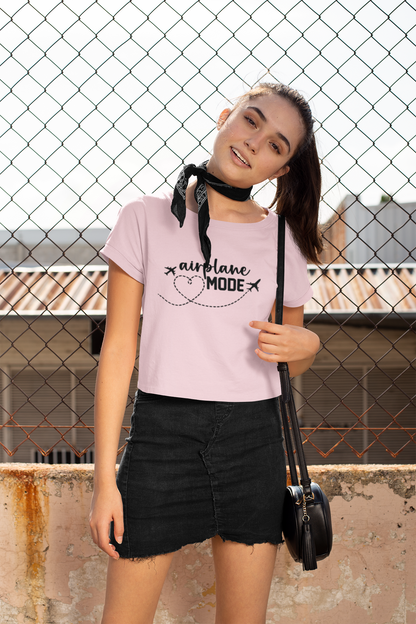 Crop Top : Airplane Mode