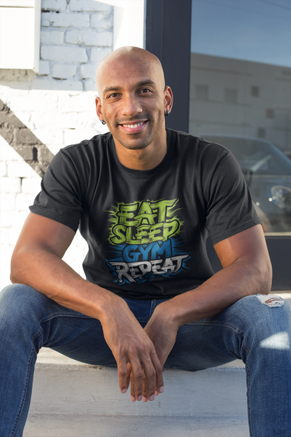 Men: Eat Sleep Gym Repeat