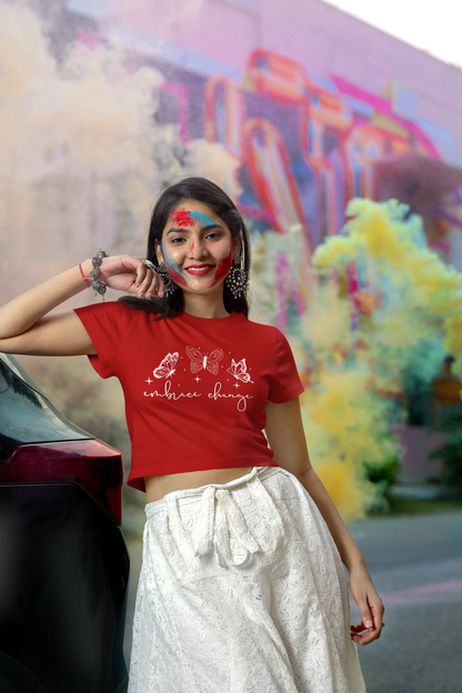 Crop Top : Embrace Change