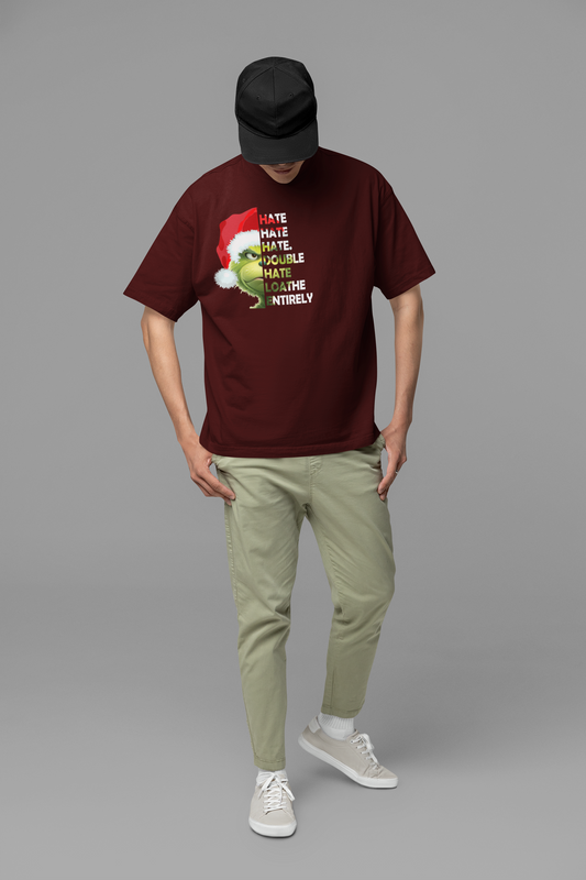 Unisex Oversized Classic Tee: Grinch