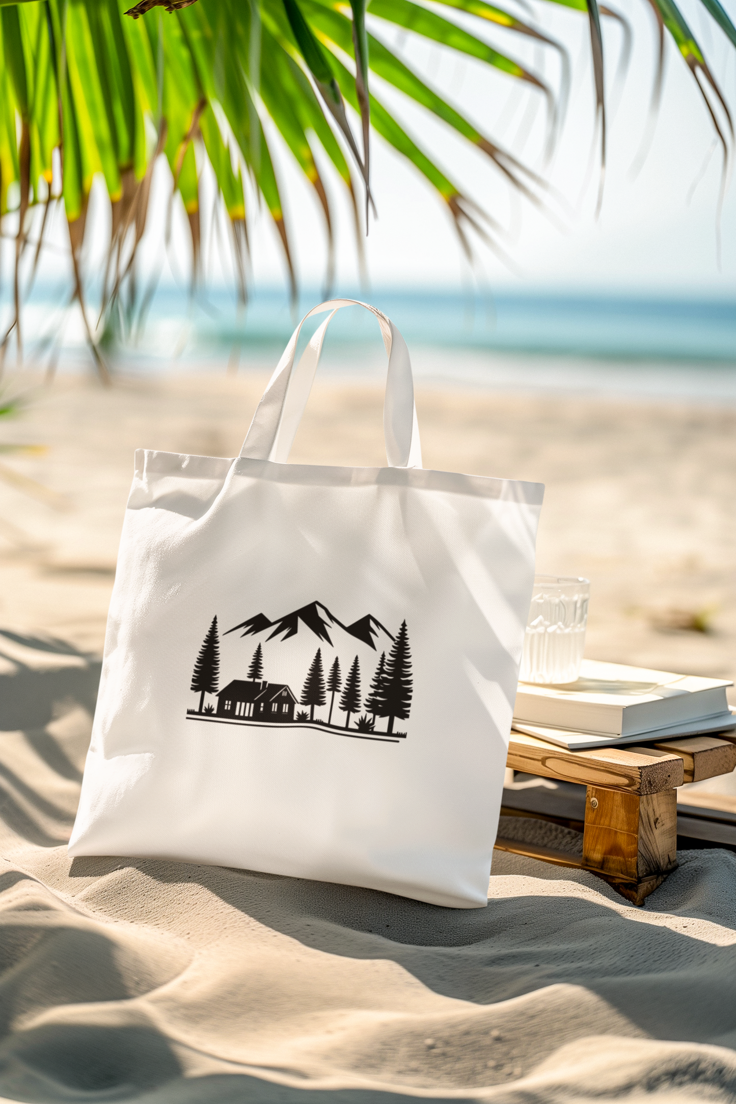 Tote Bag : Hillside Harmony