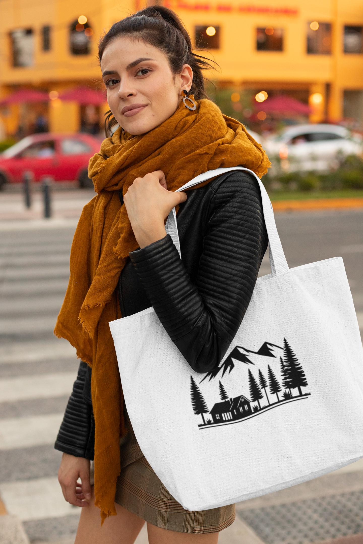 Tote Bag : Hillside Harmony