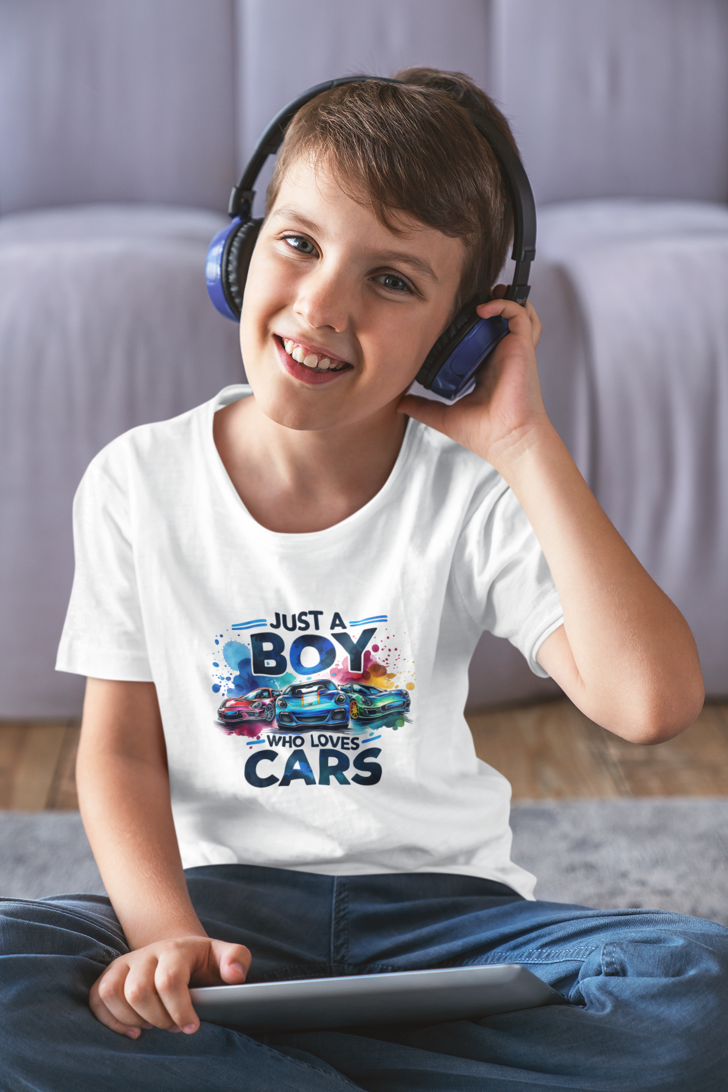 Just A Boy Who Loves Cars