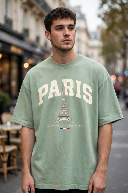 Unisex Oversized: Paris Always