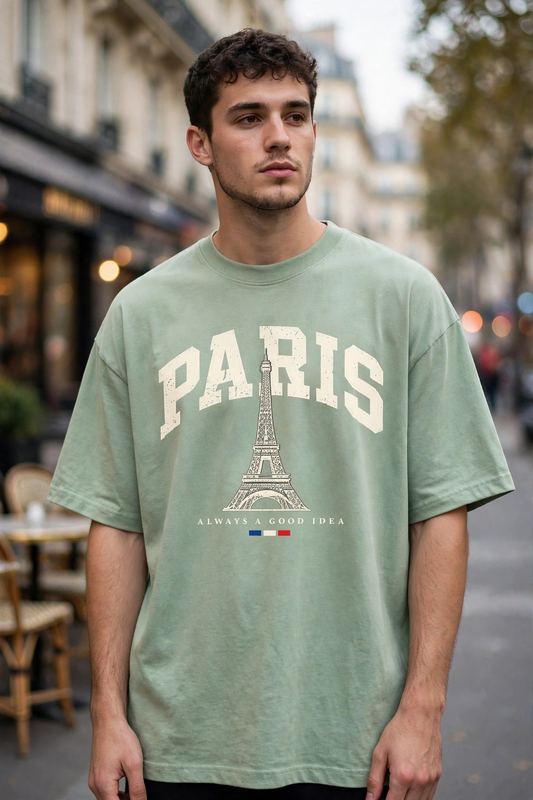 Unisex Oversized: Paris Always