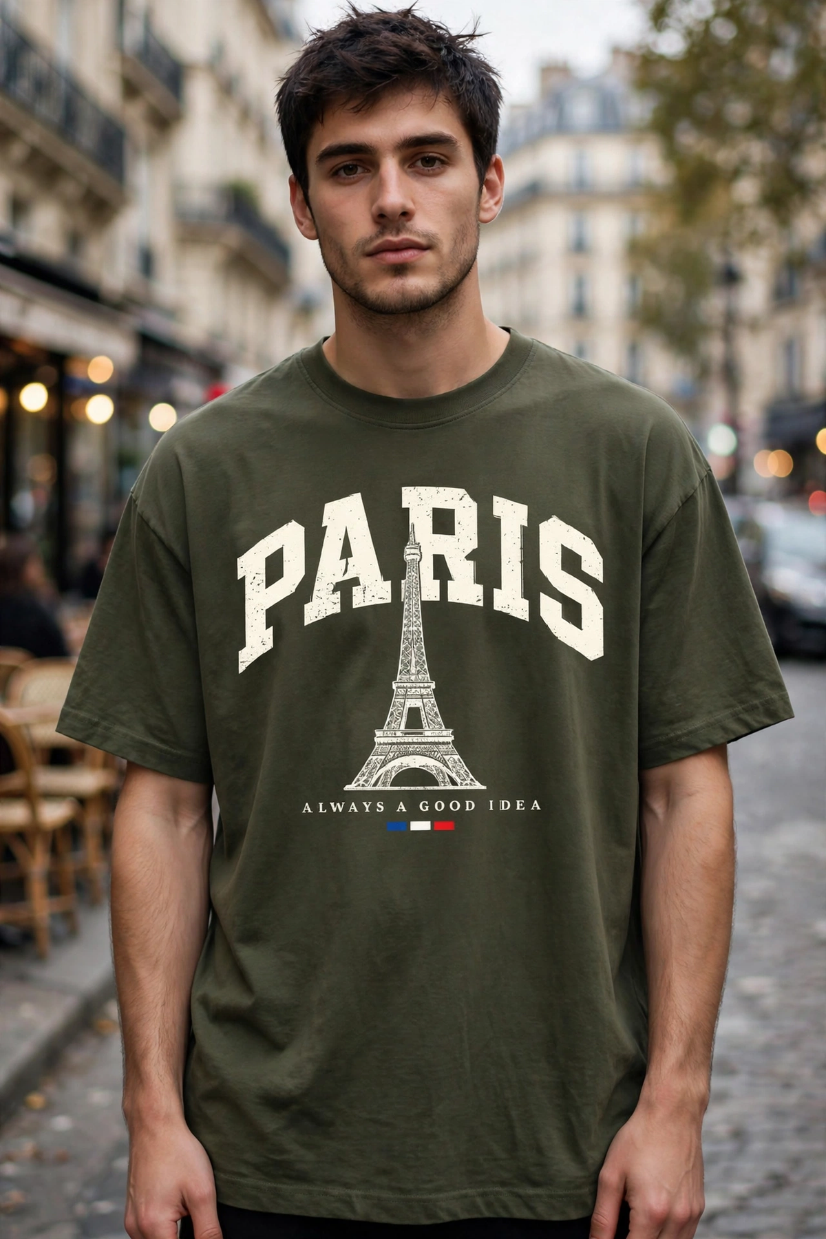 Unisex Oversized: Paris Always