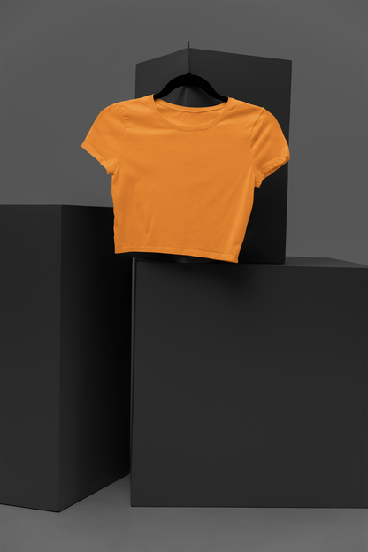 Crop Top : Plain