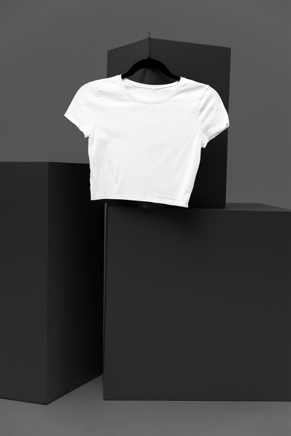 Crop Top : Plain