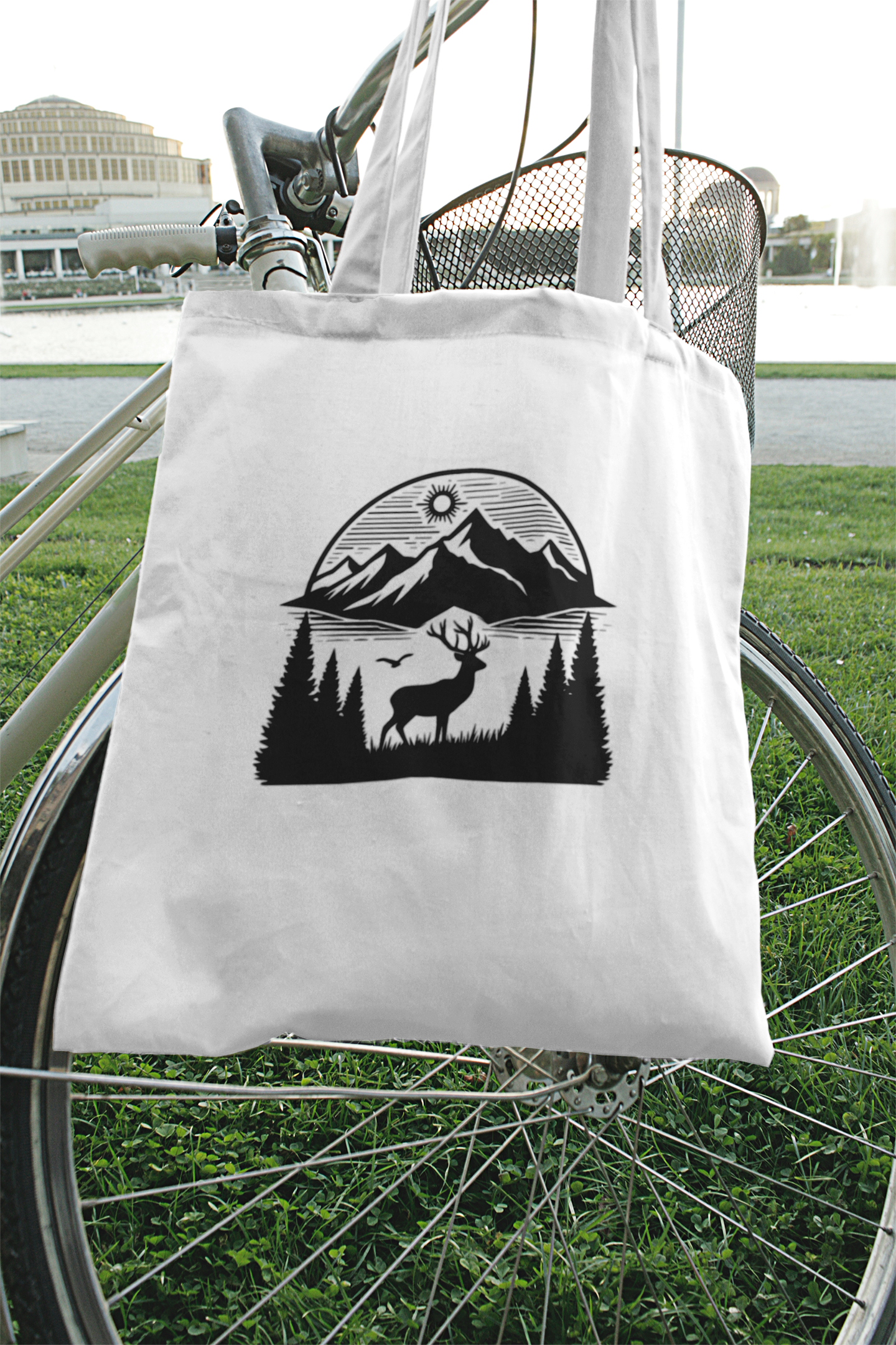 Tote Bag : Reindeer Realm