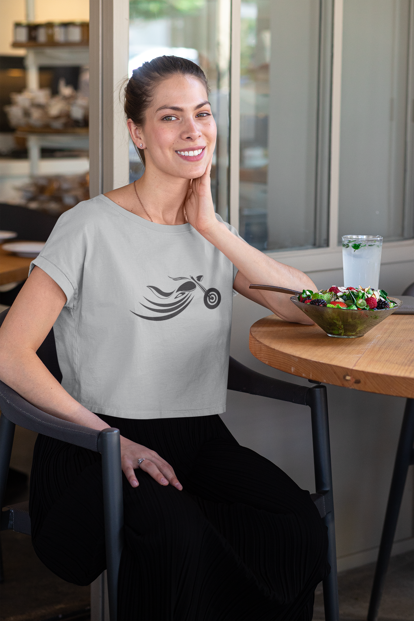 Crop Top : Riding Flow