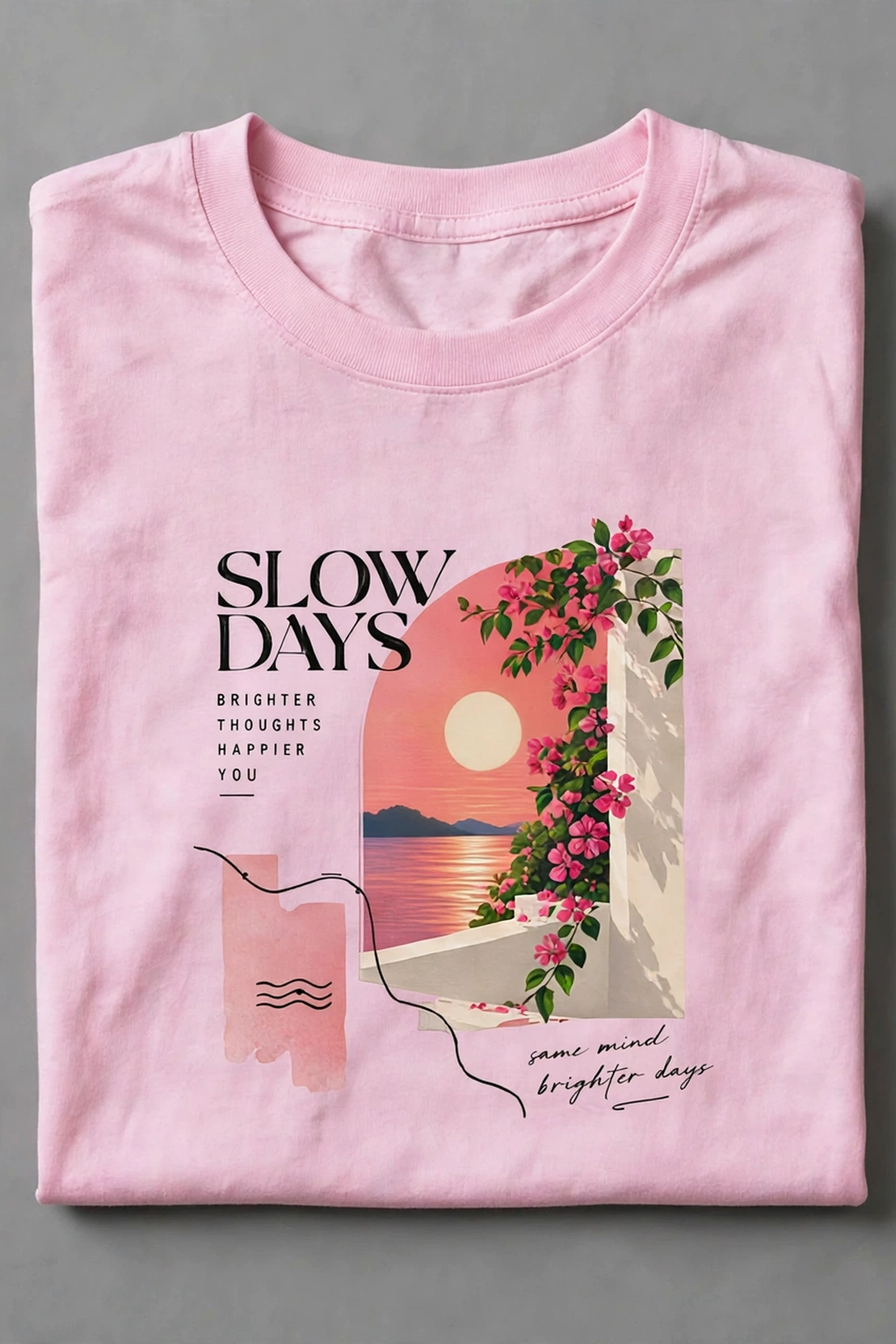 Unisex Oversized: Slow Days
