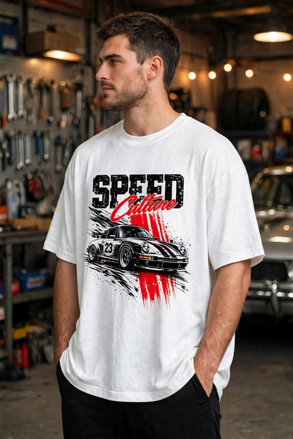 Unisex Oversized: Speed Culture