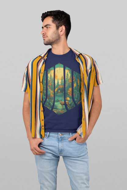 Men: Striped Forest Deer