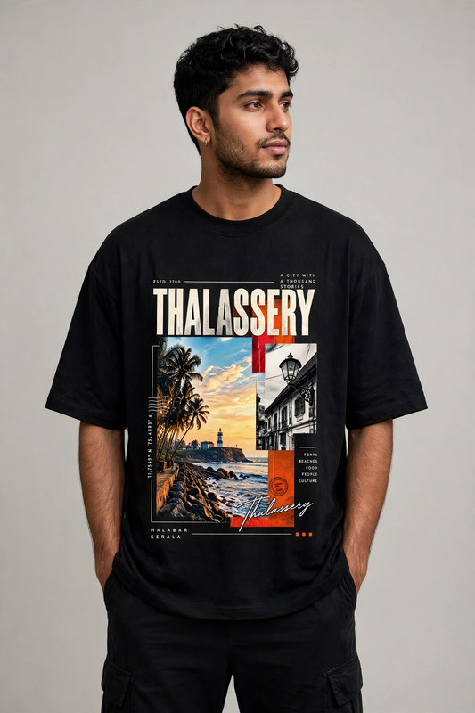 Unisex Oversized: Thalassery Coastal Soul