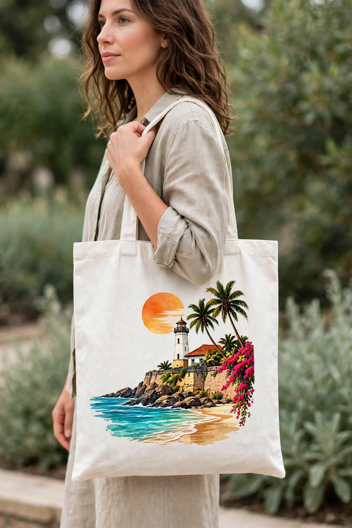 Tote Bag: Beyond The Shore