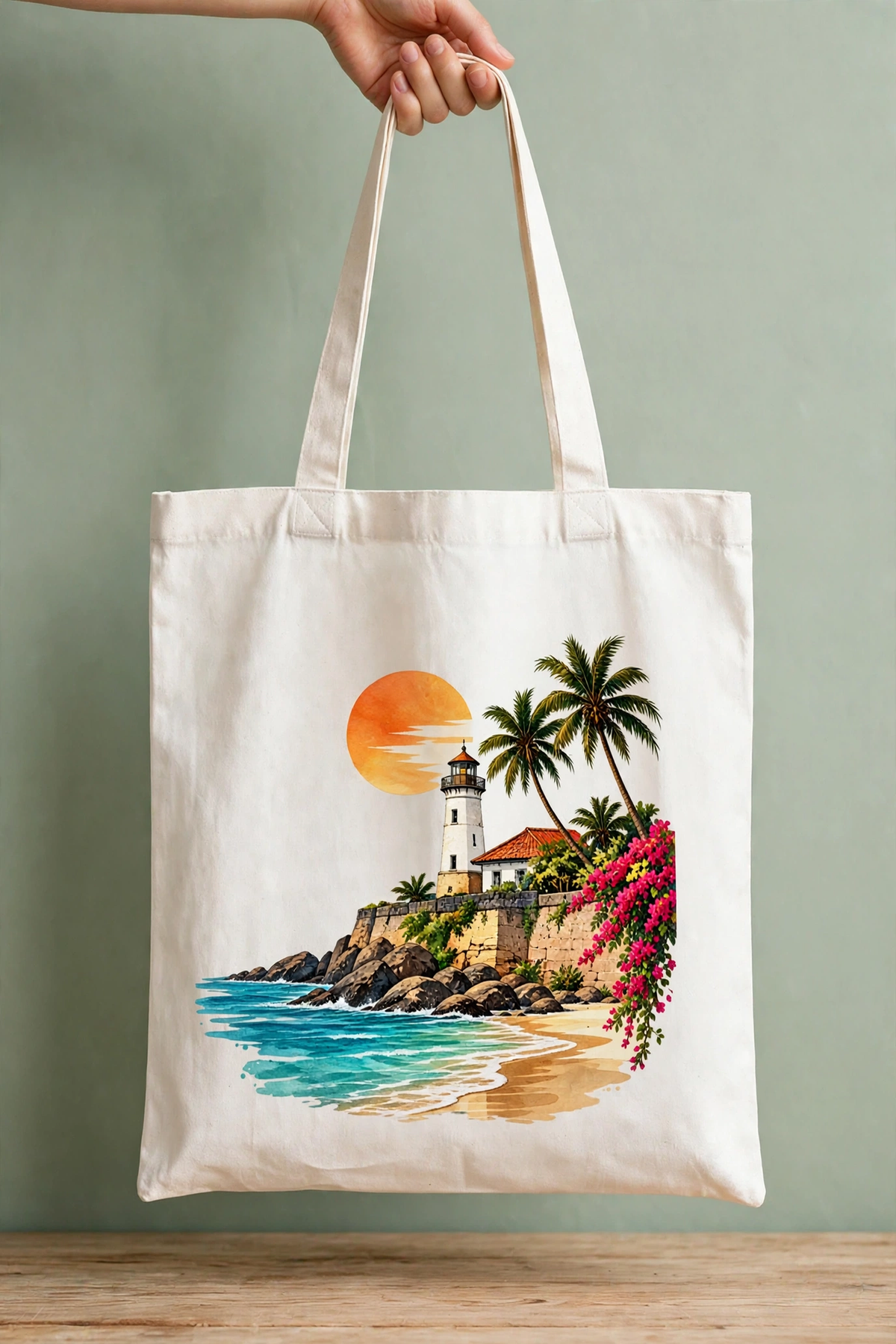 Tote Bag: Beyond The Shore