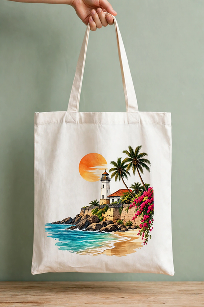 Tote Bag: Beyond The Shore