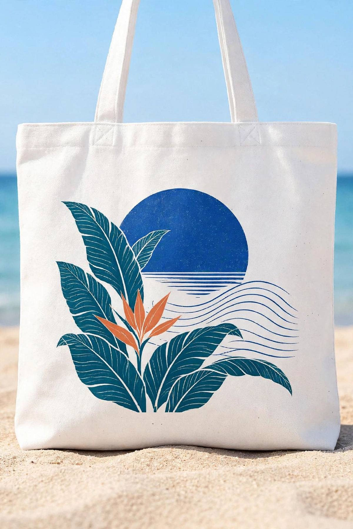 Tote Bag: Neon Lagoon