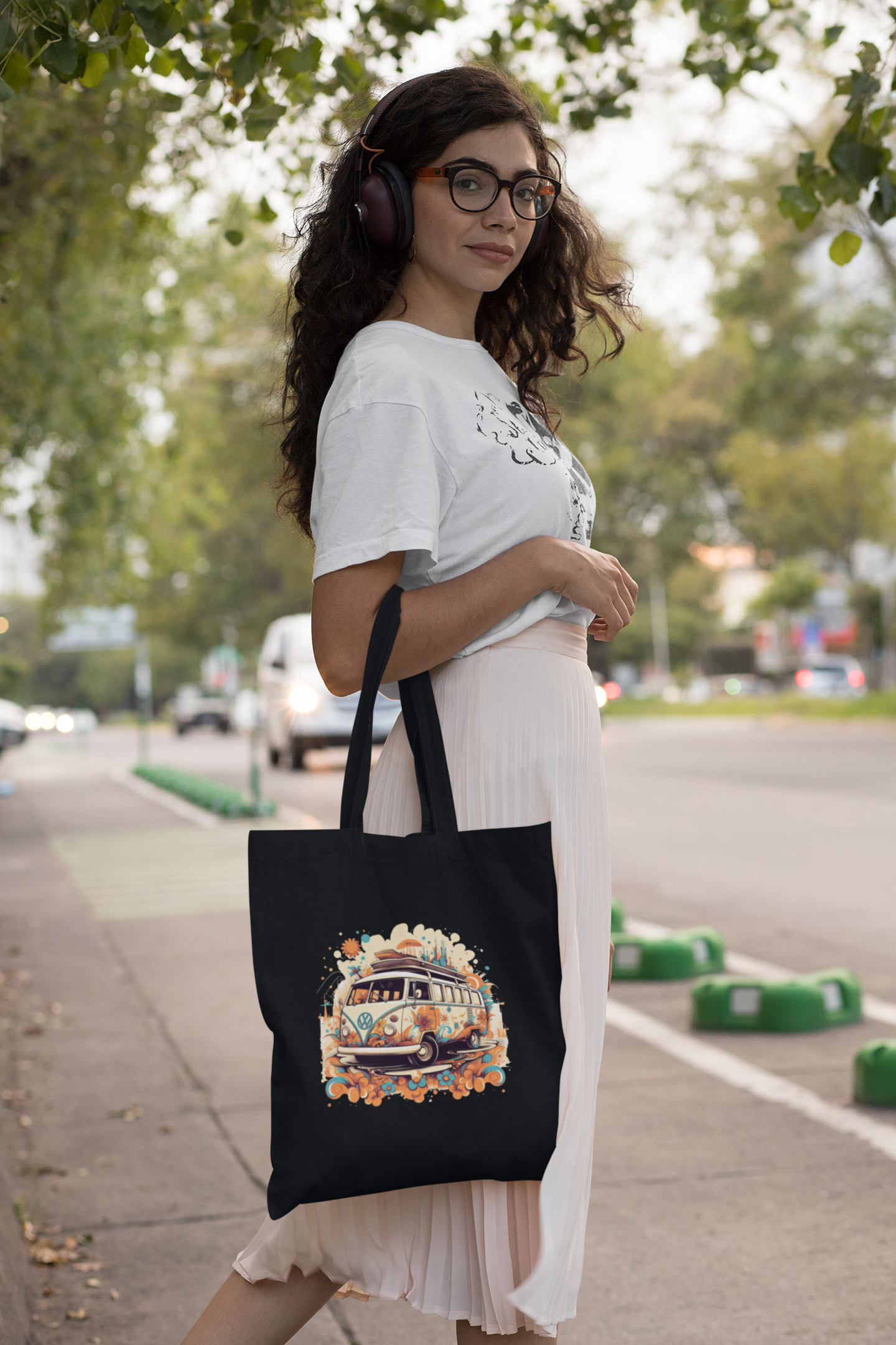 Tote Bag : Hippie Bus