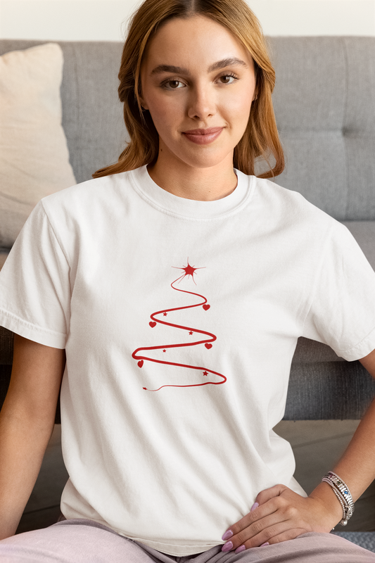 Women: Xmas Tree-White