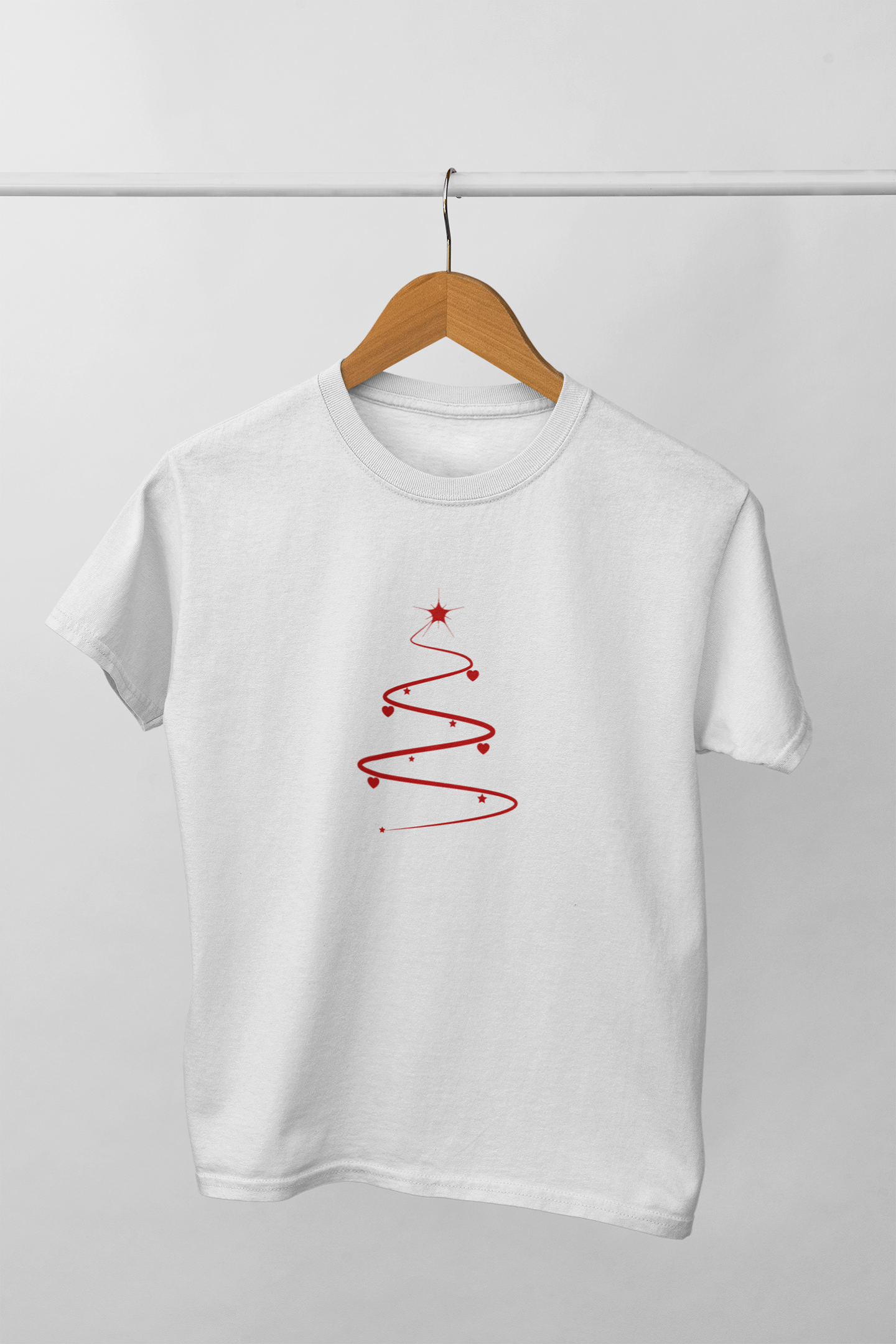 Men: Xmas Tree-White