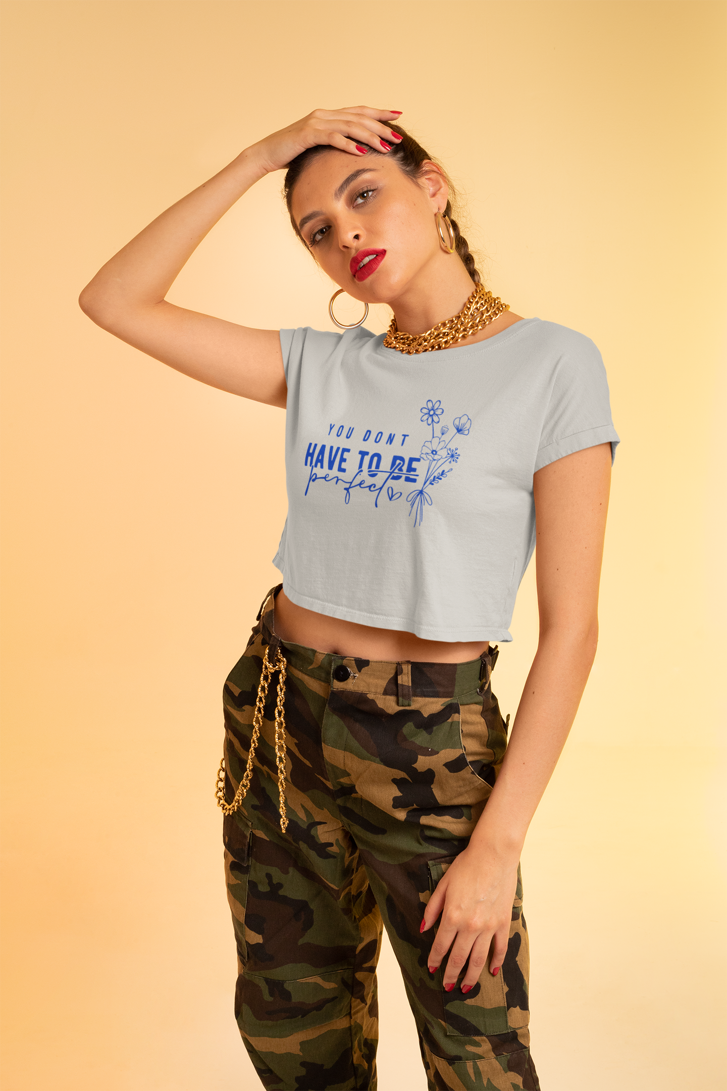 Crop Top : You Don't Have To Be Perfect